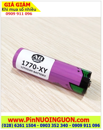 Allen Bradley 1770-XY; Pin nuôi nguồn Allen Bradley 1770-XY lithium 3.6v AA 2400mAh chính hãng